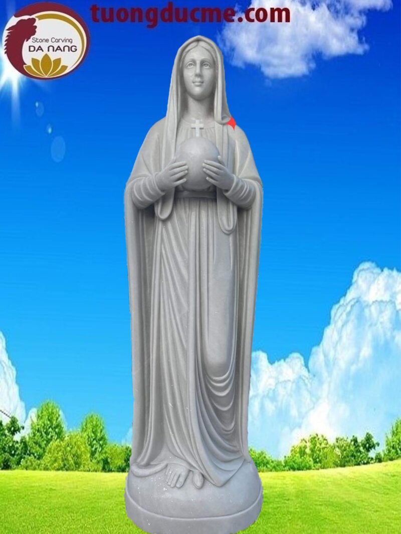 tượng đức mẹ bằng đá