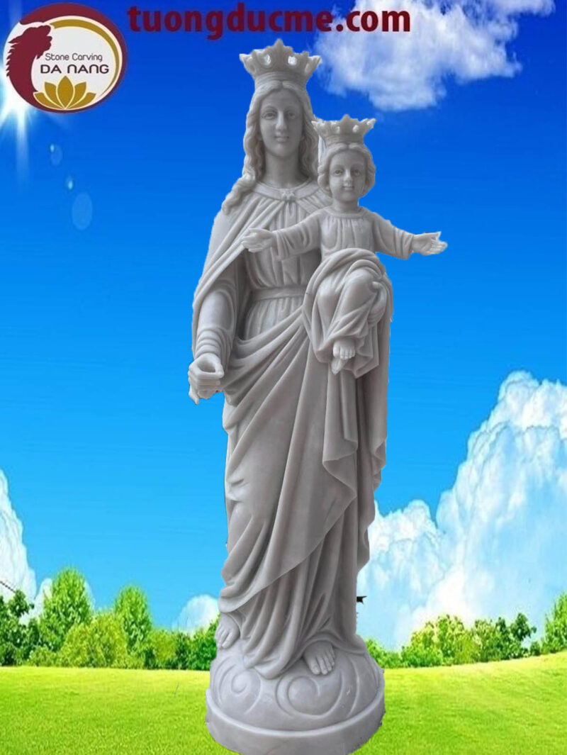 Tượng đức mẹ bằng đá