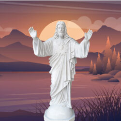 Tượng Chúa giang tay: hình tượng Chúa ôm trọn cả đất trời và chúng sinh trong vòng tay bao la, bác ái của Người.